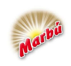 Logotipo Marca Marbú Dorada