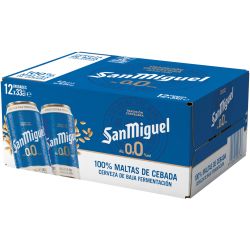 San Miguel alkoholfreies Bier 33 cl. pack 24 ud.