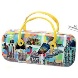 Case with handles for glasses Barcelona