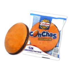 Mini Conchas de chocolate Codan 180 gr.
