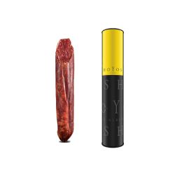 Lomo ibérico de cebo de campo con tubo premium Hnos. Hoyos 600 gr.