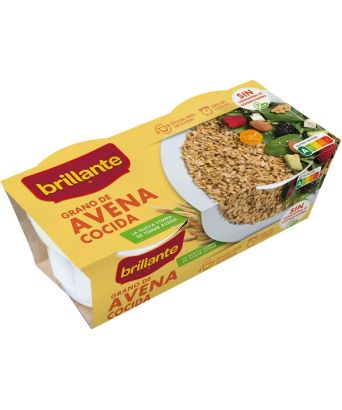 Avoine cuite Brillante pack de 2 unités. x 125 gr.