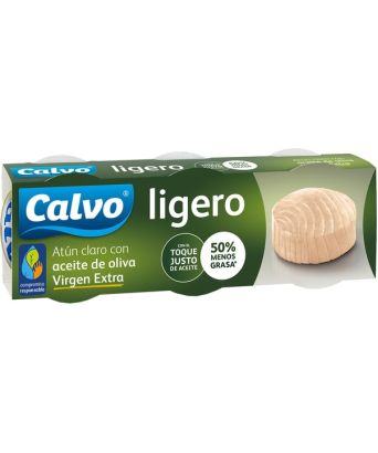 Leichter Thunfisch in leichtem nativem Olivenöl extra Calvo