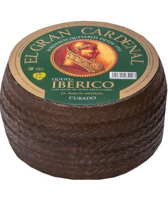 Queso ibérico curado Cerrato 3 kg.
