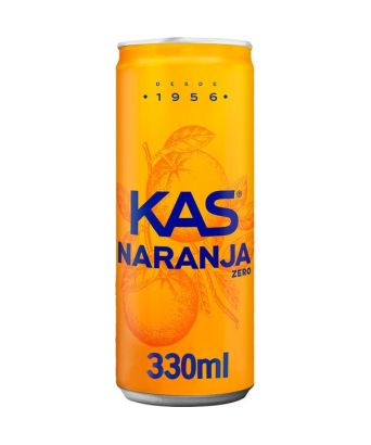 Kas naranja 33 cl. pack 8 latas