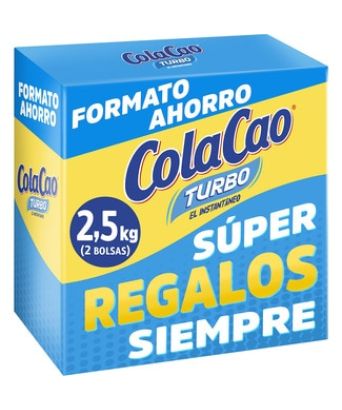 Cola Cao Turbo 2,5 kg.