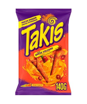 Takis queso volcano Bimbo 140 gr.