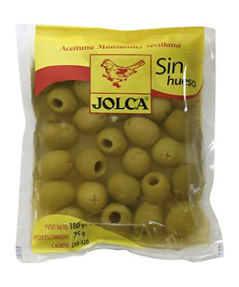 Aceitunas manzanilla sin hueso Jolca