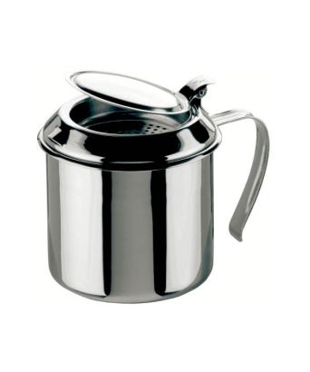 Stainless grease fitting meat or fish 0,50 l.