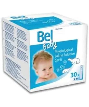 Sérum physiologique Bel Baby 30 u. x 5 ml.