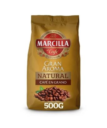 Café natural en grano Marcilla 500 gr.