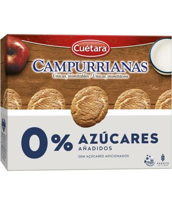 Campurrianas Cuétara Kekse Zucker 0% 320 gr.