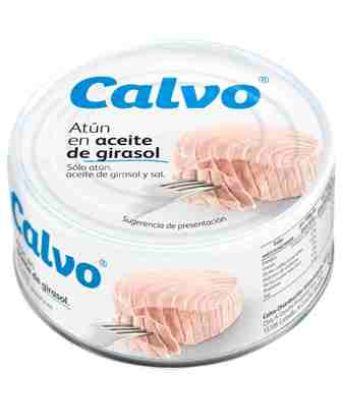 Thunfisch in Sonnenblumenöl Calvo 900 gr.