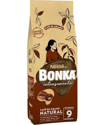 Café natural en grano Bonka 500 gr.