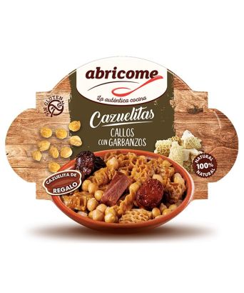 Kasserolle Kutteln mit Kichererbsen Abricome 415 gr.