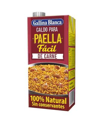 Caldo para paella fácil de carne Gallina Blanca