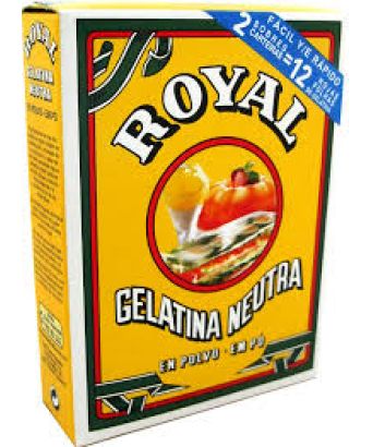 Gelatina en polvo neutra Royal