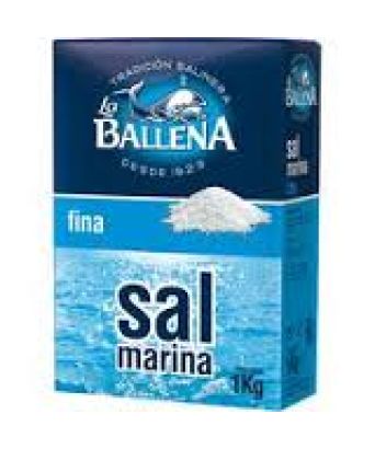 Sal fina La Ballena 1 kg.