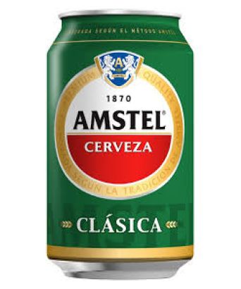 Cerveza Amstel clásica 33 cl.