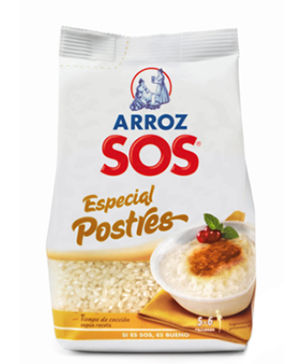 Arroz especial postres SOS 500 gr.
