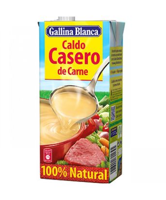 Caldo de carne casero Gallina Blanca