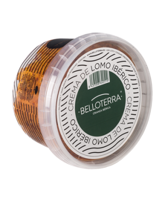 Crema de lomo ibérico La Belloterra 300 gr.