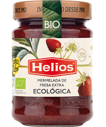Mermelada de fresa Ecológica Helios 350 gr.