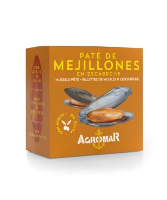 Pâté de moules marinées Agromar 100 gr.