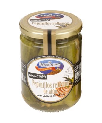 Thunfisch gefüllte Gurken Emperatriz
