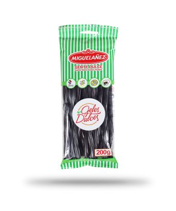 Schwarzes Lakritz, gehackt Miguelañez 200 gr