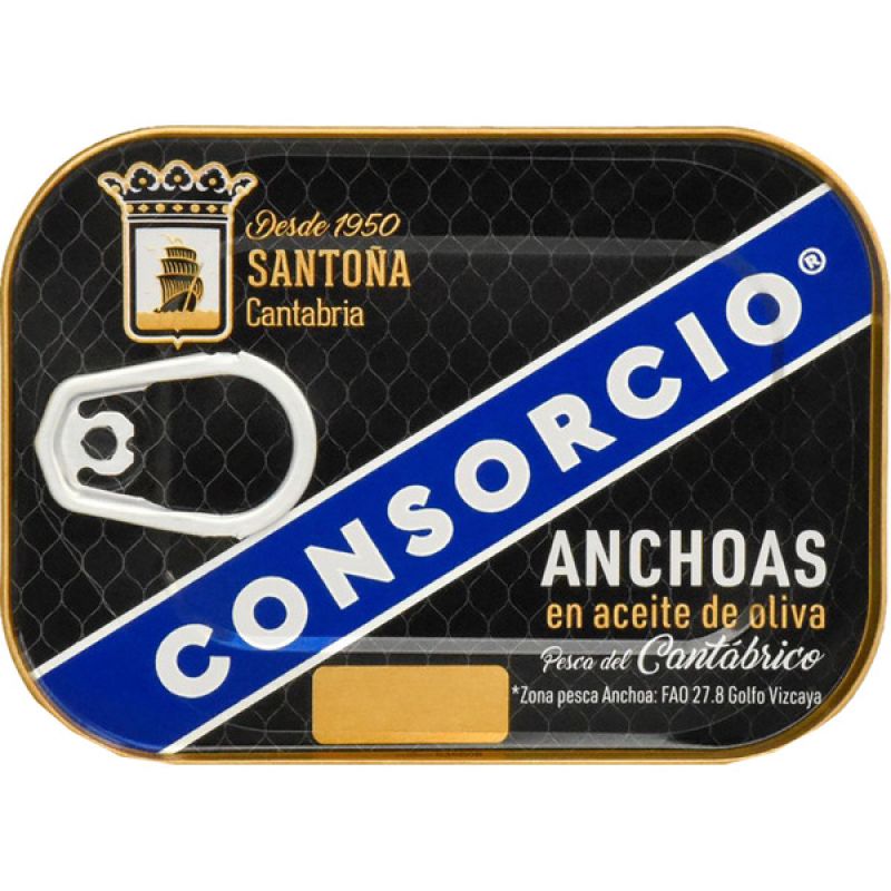 Sardellen in Olivenöl Serie Oro Consorcio 50 gr.