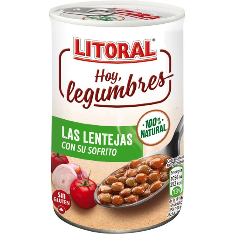 Linsen Litoral 430 gr.