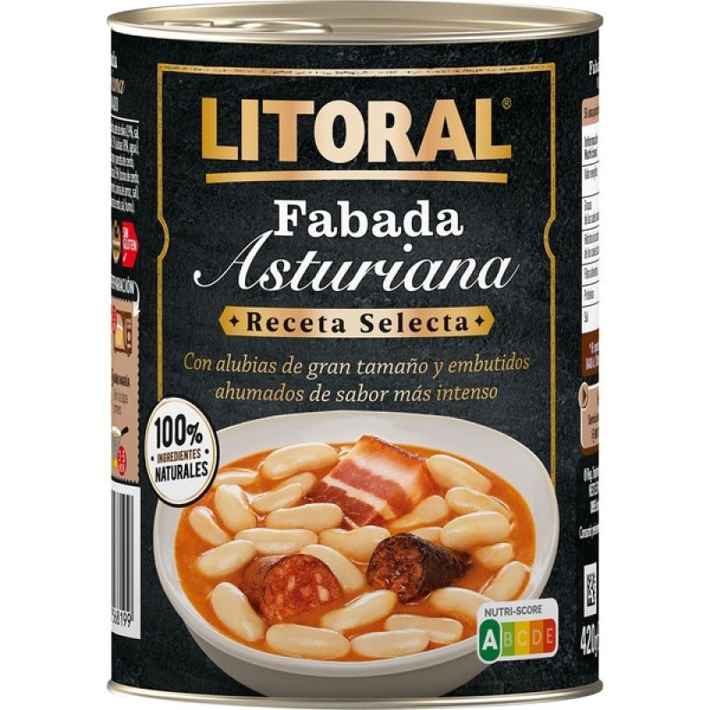Fabada Asturiana select recipe Litoral 420 gr.
