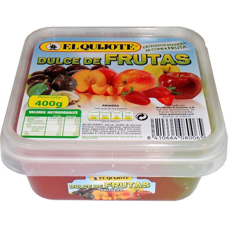 Fruchtbonbon El Quijote 400 gr.