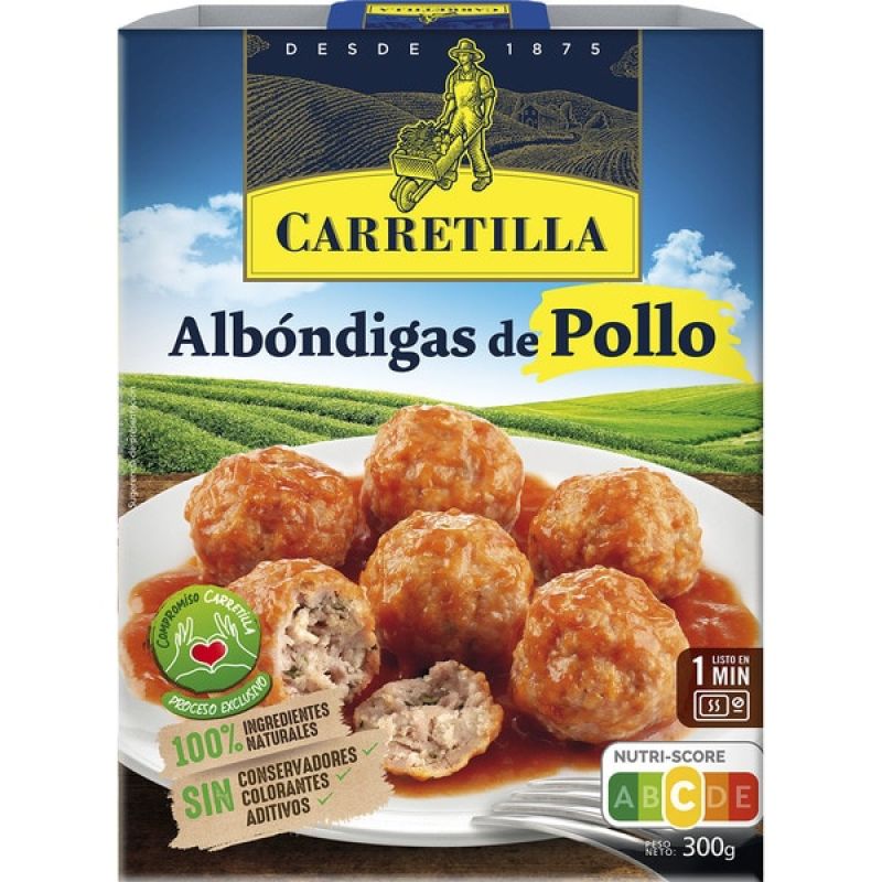 Boulettes de poulet Carretilla 300 gr.