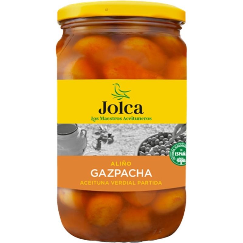 Vert Verdial D´olive à Partir Gazpacha Jolca 400 Gr.