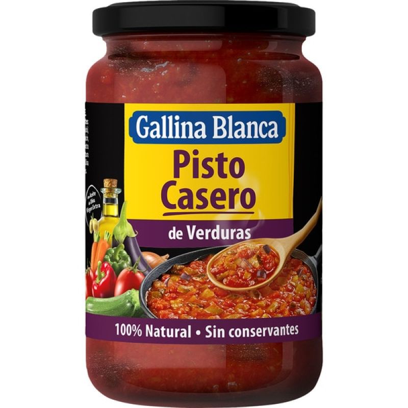 Pisto casero Gallina Blanca 350 gr.
