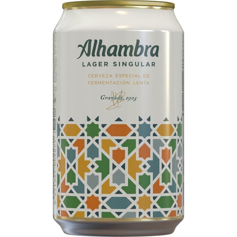 Bière Alhambra spécial de 33 cl.