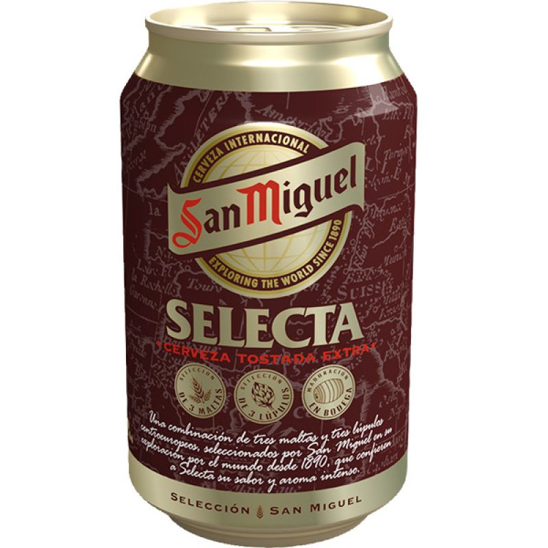 San Miguel Beer Selecta 33 cl. pack 8 ud.