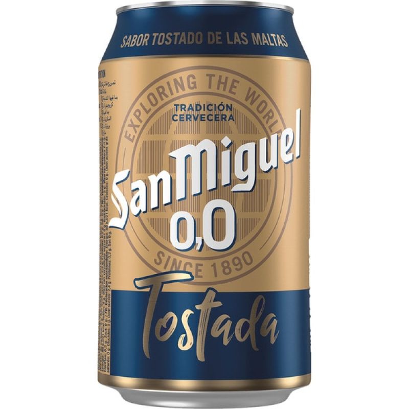 Bier 0,0 Toast San Miguel 33 cl.
