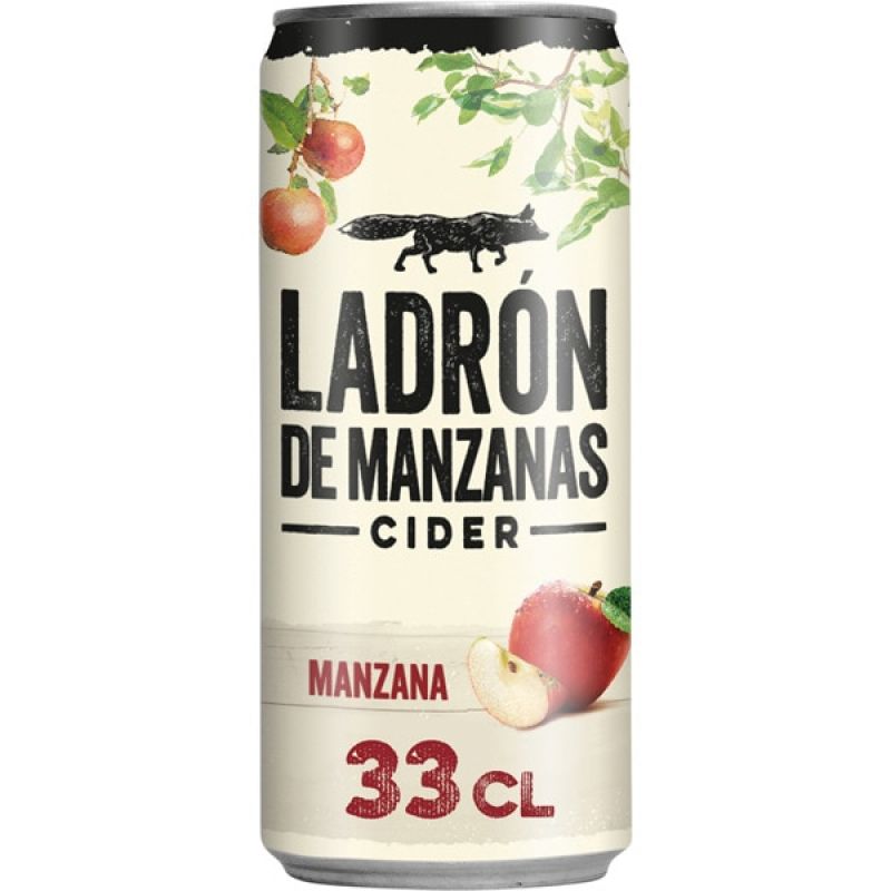 Apfelwein Ladrón de Manzanas 8 latas x 33 cl.