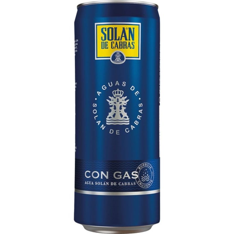 Solán de Cabras eau minérale pétillante 33 cl