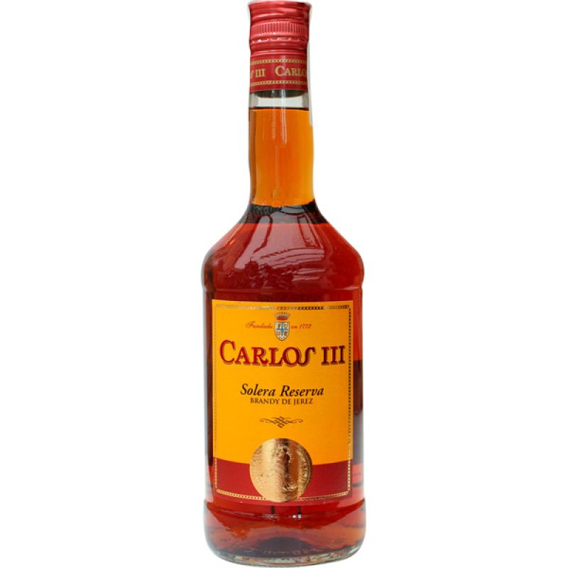 Brandy de Jerez Solera Reserva Carlos III 70 cl.