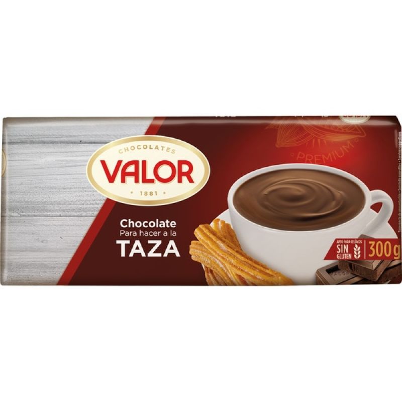 Chocolate to make in the cup Valor 300 gr.