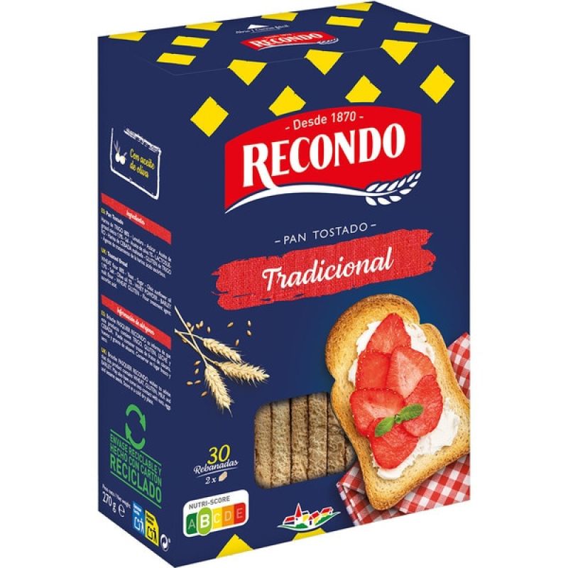 Pain traditionnel Recondo 270 gr.