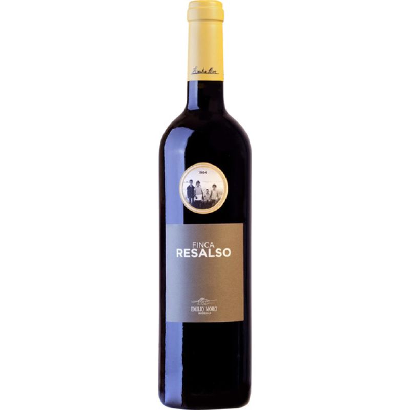 Vino tinto joven Finca Resalso D.O Ribera del Duero 750 ml.