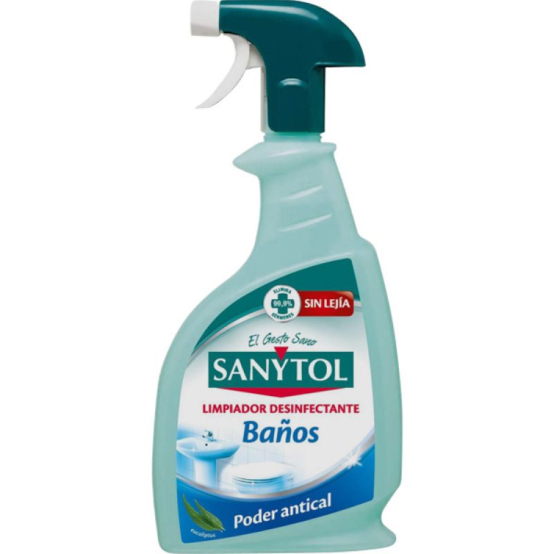 Limpiador desinfectante Sanytol pistola 750 ml.
