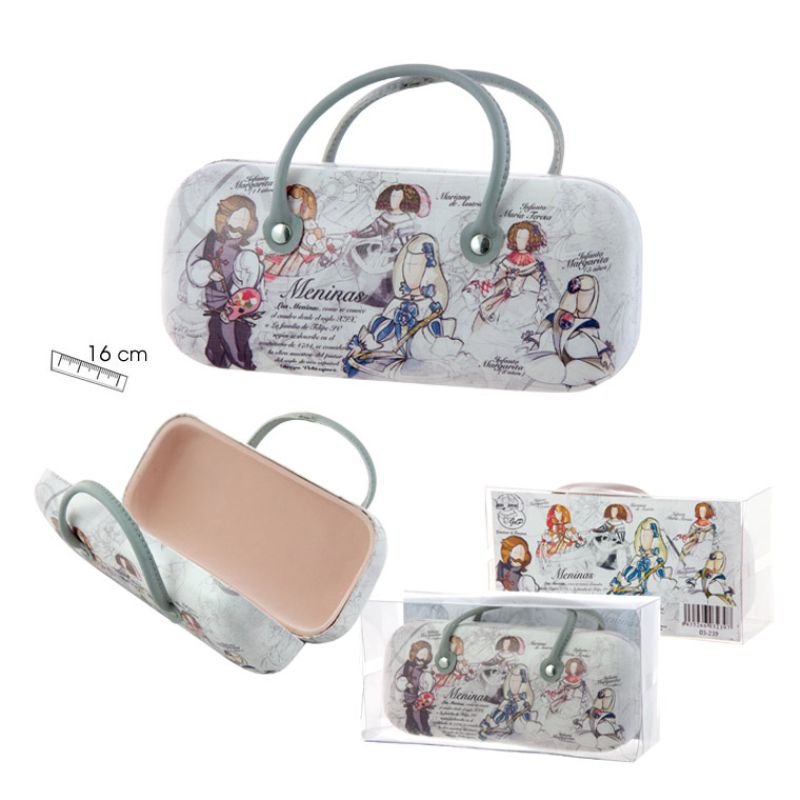 Case with handles for glasses Meninas