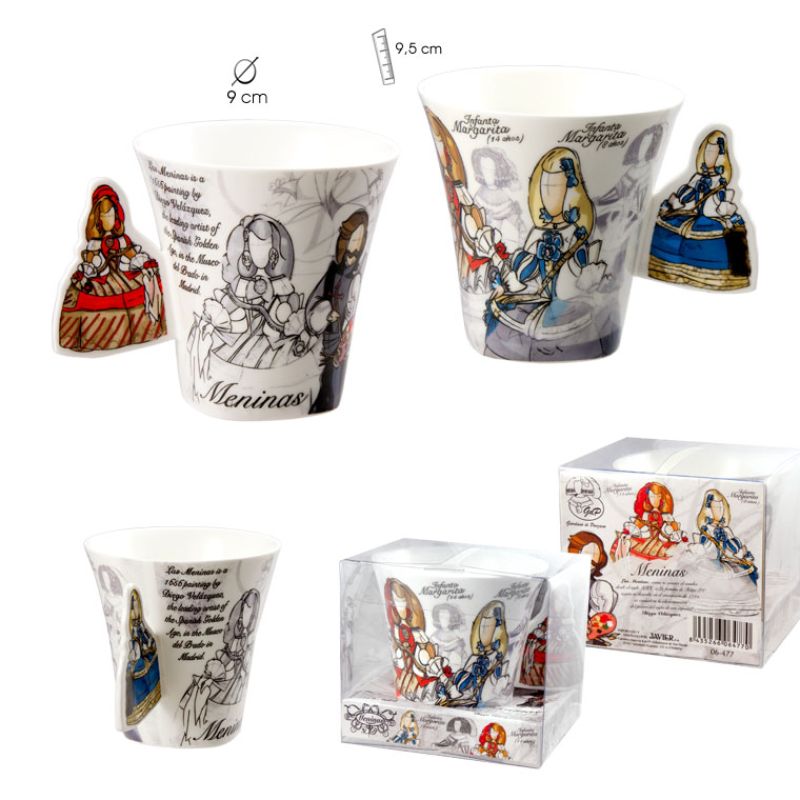 Porcelain Mug Meninas modern