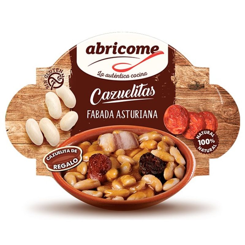 Cazuela de Fabada Asturiana Abricome 415 gr.